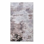 Distressed 160x230cm Cream&Brown Carpet
