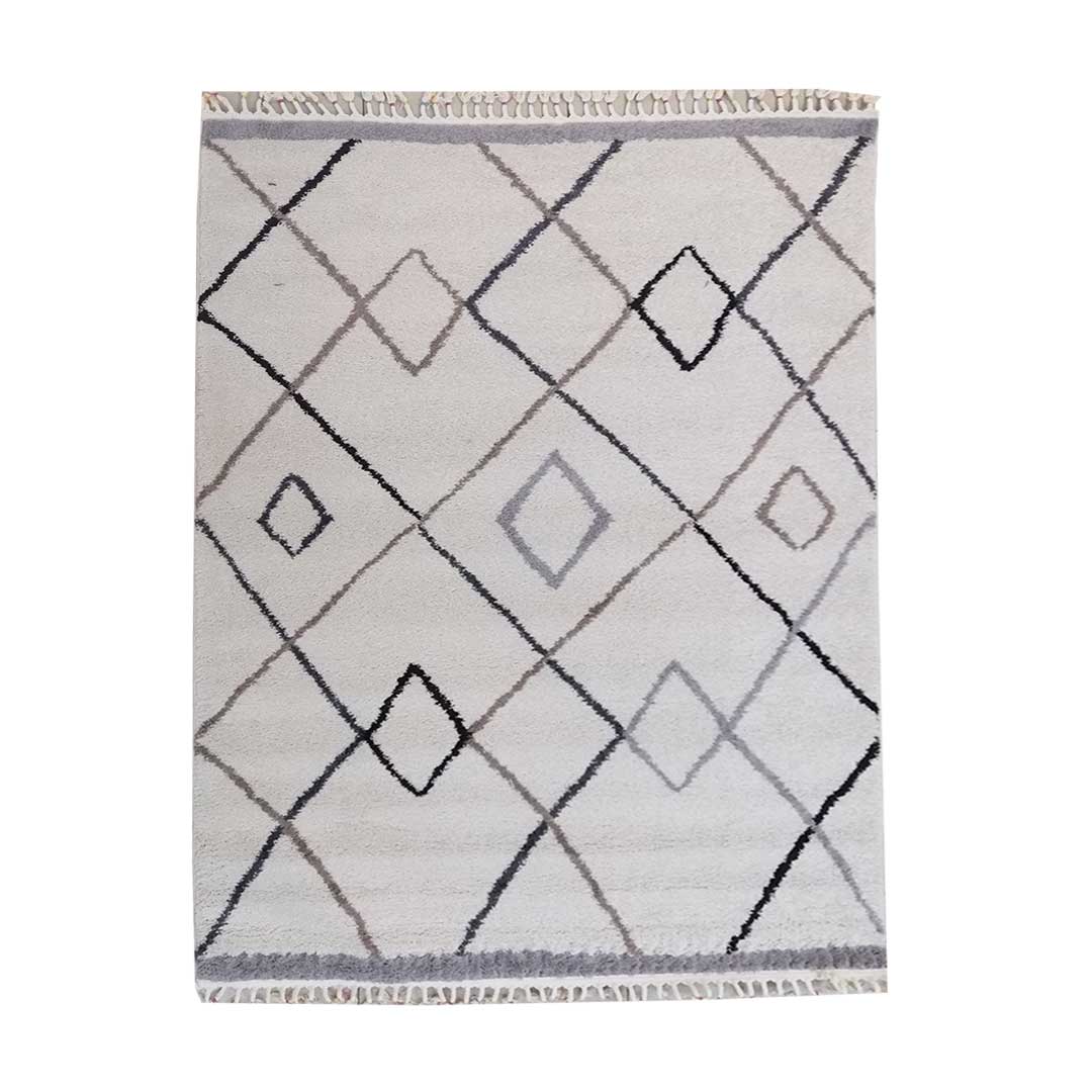 CA0115194_1.jpg Rhombus 160 x 230cm Cream