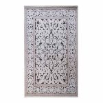 Paisley 160x230cm Charcoal & Cream Carpet