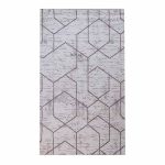 Distressed Shapes 160x230cm Light Brown