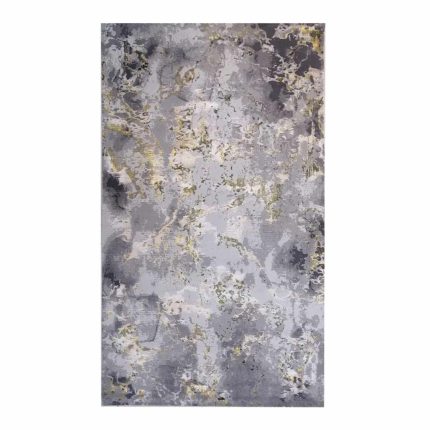 Distressed 160x230cm Green&Grey Carpet