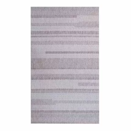 Distressed 160x230cm Blue&White Carpet