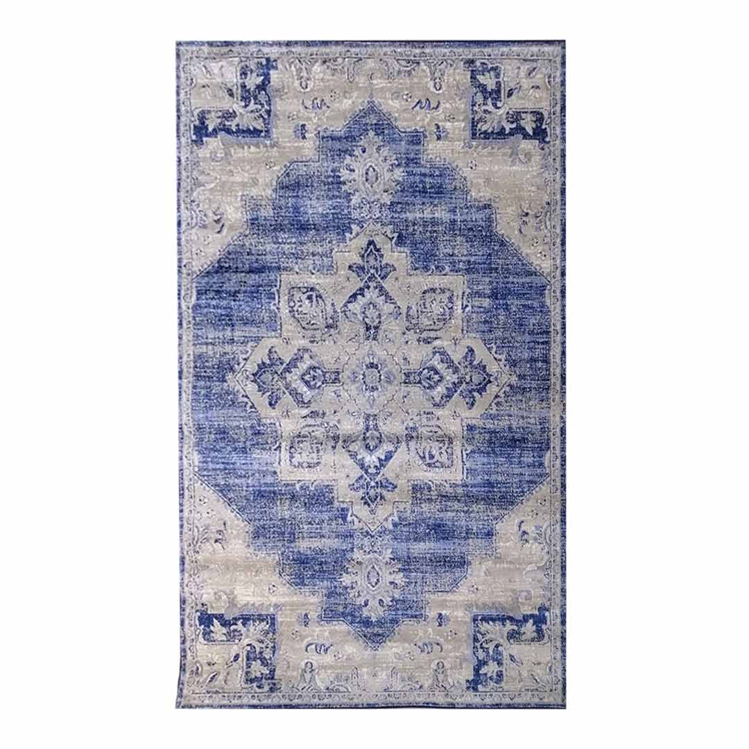 CA0115511_1.jpg Distressed Faded 160x230cm Blue Carpet