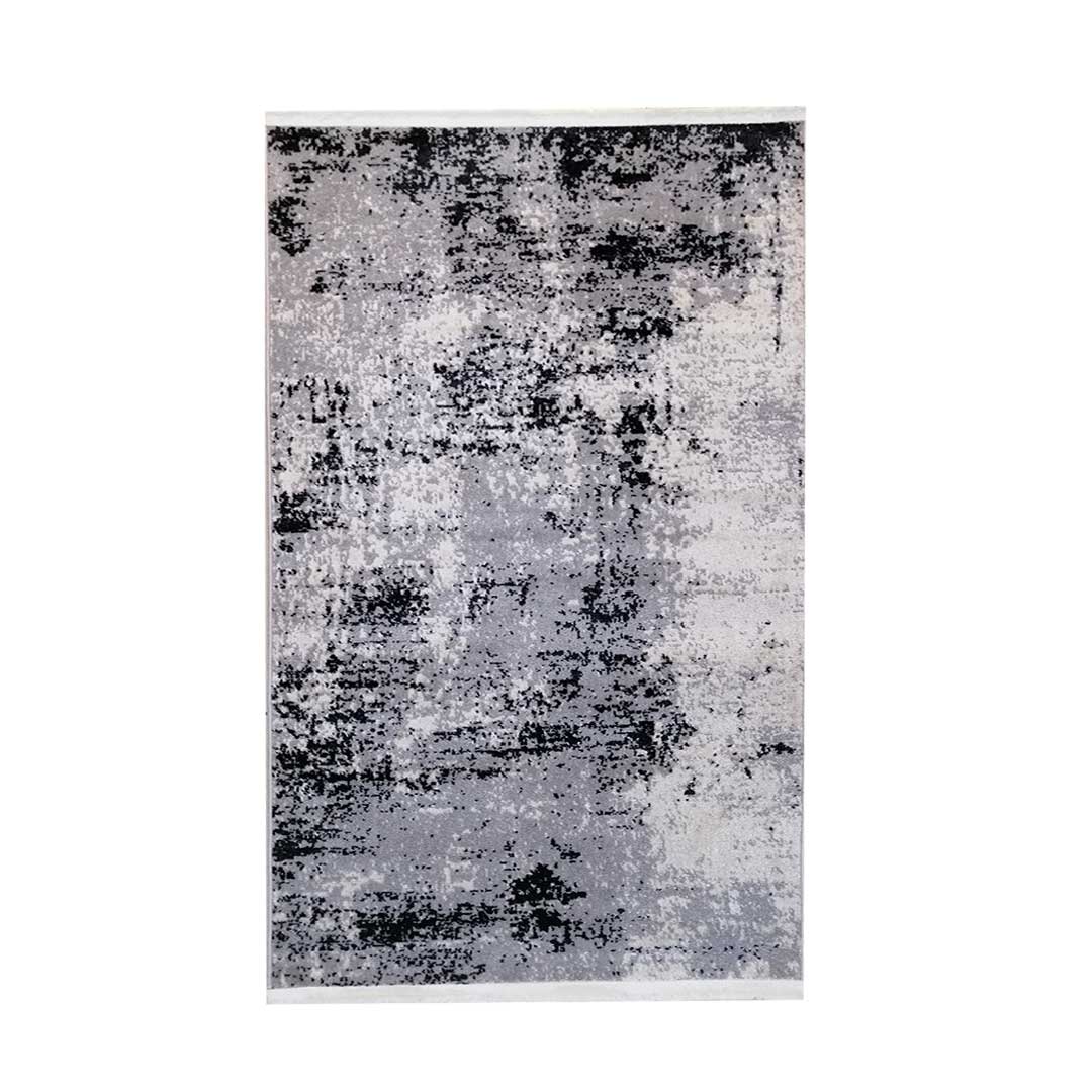 CA01155431_1.jpg Distressed 80x150cm Grey&Black Carpet