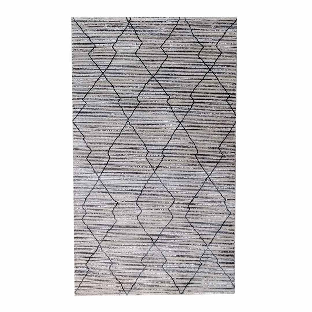 CA0115560_1.jpg Striped Ripple 160x230cm Grey Carpet