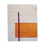 Geometric 160x220cm Purple&Orange Carpet
