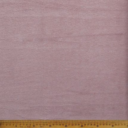Mongolian Plush Fleece Plain Baby-Pink Fabric