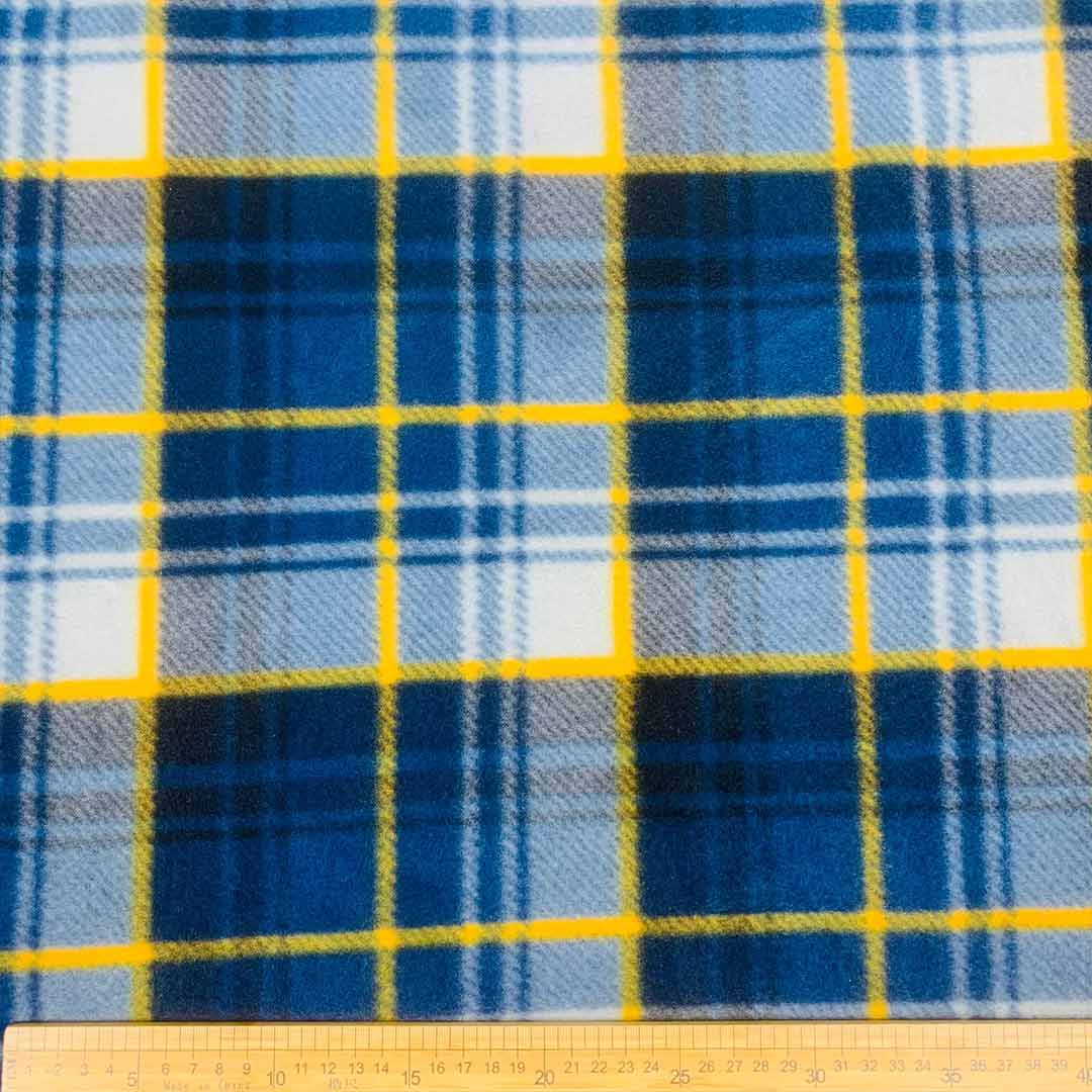 DR1022-68_1.jpg Printed Polar Fleece Blue Check