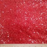 Bridal Glitter MMS165 Red – Elegant red fabric with a subtle glitter finish, ideal for creating wedding gowns, bridesmaid dresses, and special occasion attire with a bold and glamorous touch.