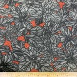 Bengaline Embossed 150cm -5 fabric with a textured embossed design, offering flexibility and durability for fashion and home décor projects.