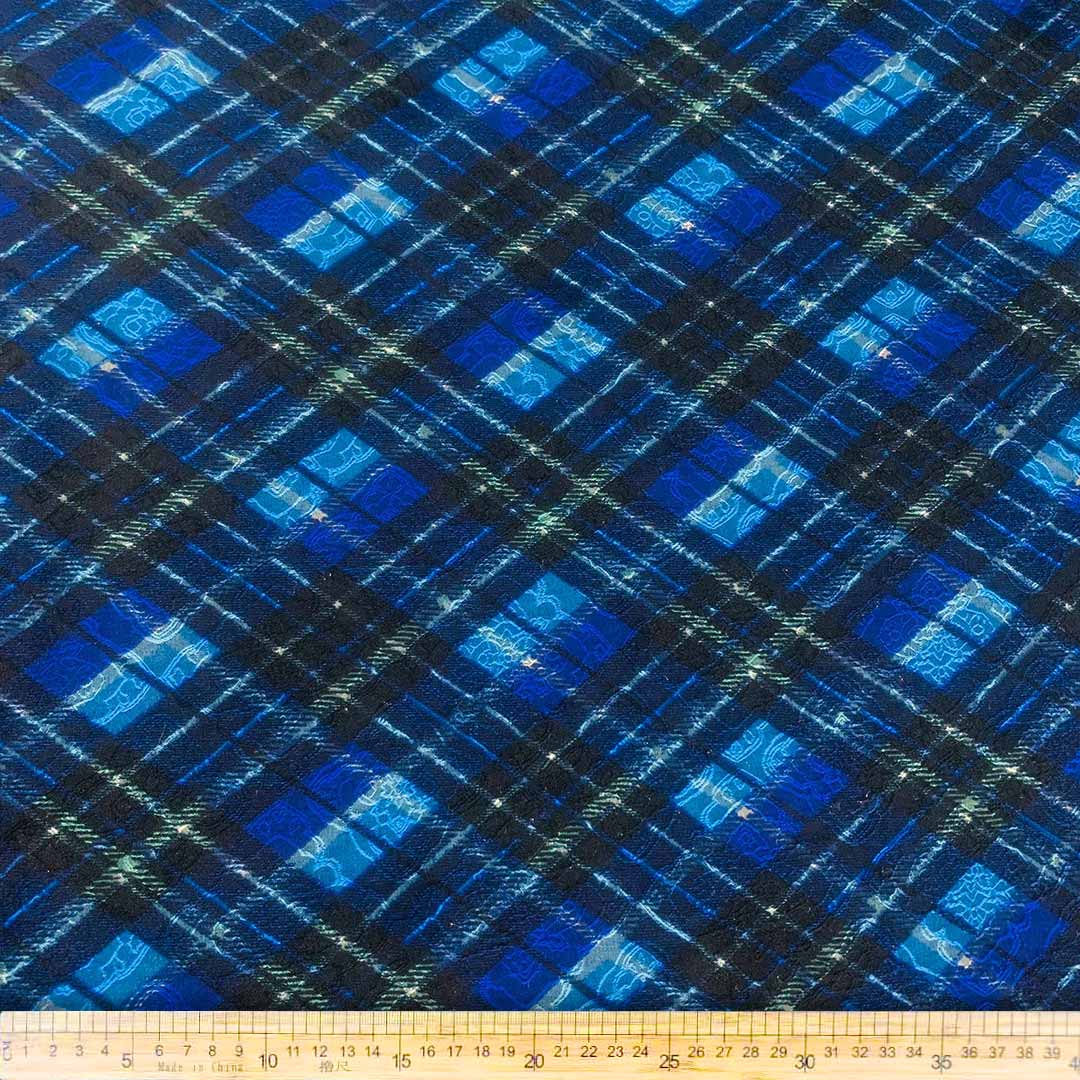 DR0999928-6_1.jpg Bengaline Embossed 150cm -6 fabric with a textured embossed pattern, offering durability and flexibility for fashion and home décor projects.