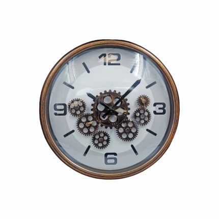 Wall Clock 2002BG 35X35X9 modern and stylish timepiece.