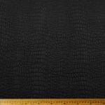 Knitted Jacquard Bubble Black 15306/069 fabric with a bubble pattern, perfect for fashion and home décor projects.