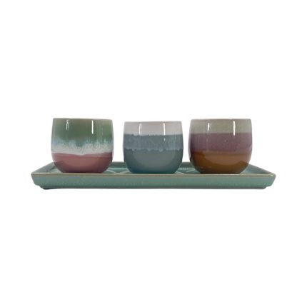 Vase 3 Pcs HP03-4A decorative set of 3 vases.