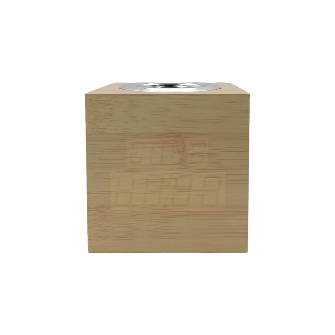 SMZZ086_1.jpg Clock Pen Container MTR-0859 desk organizer with clock