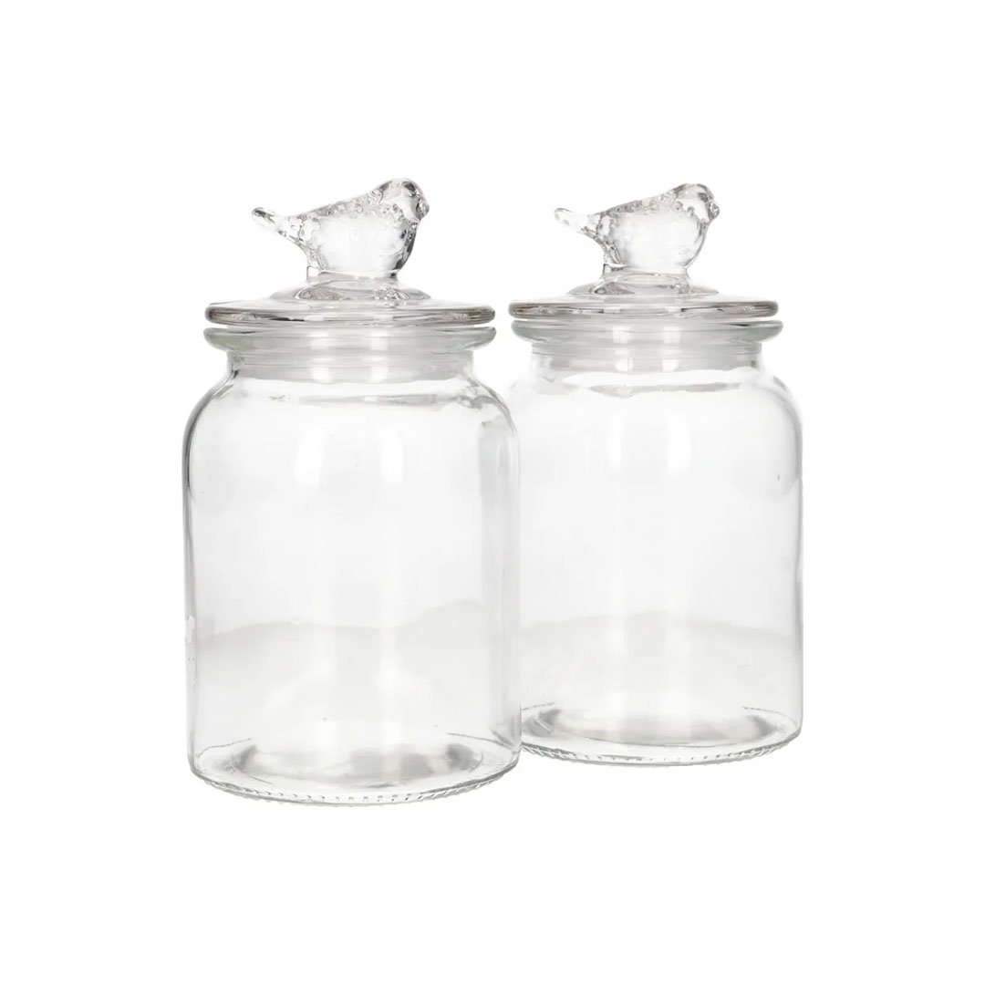 GL09203_1.jpg Glass Jar Set 2 Piece SD-021