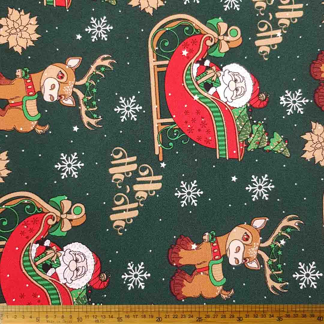 CU0200617-118_1.jpg Printed Mini Matt Christmas Father Red 150cm