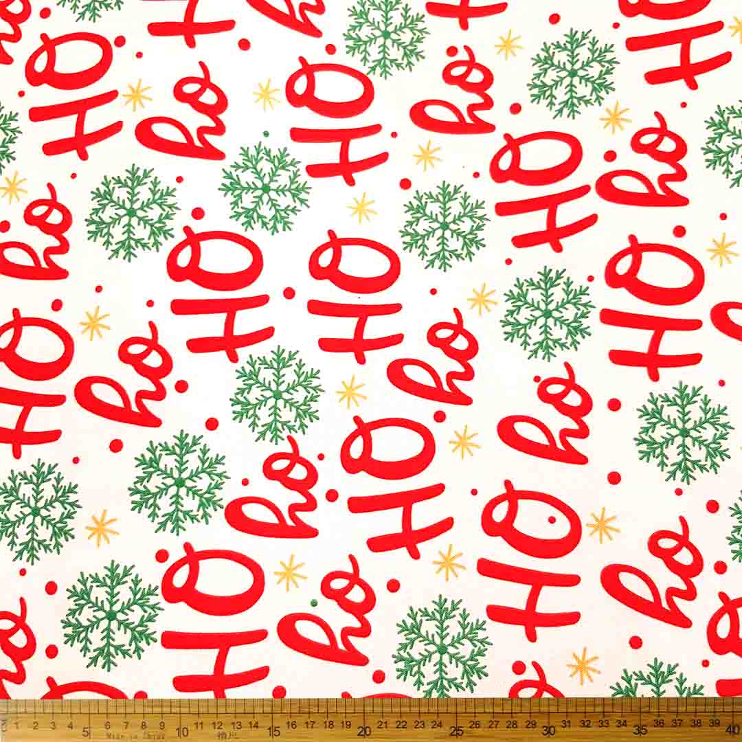 CU0200617-125_1.jpg Printed Mini Matt Christmas Prints Cream 150cm