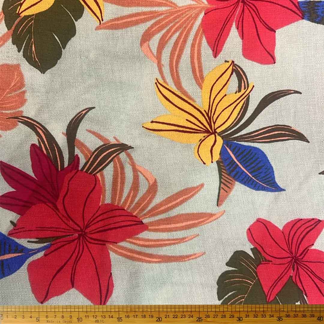 Dunhill Printed Red Flower Green 08 Dunhill Printed Red Flower Green 08