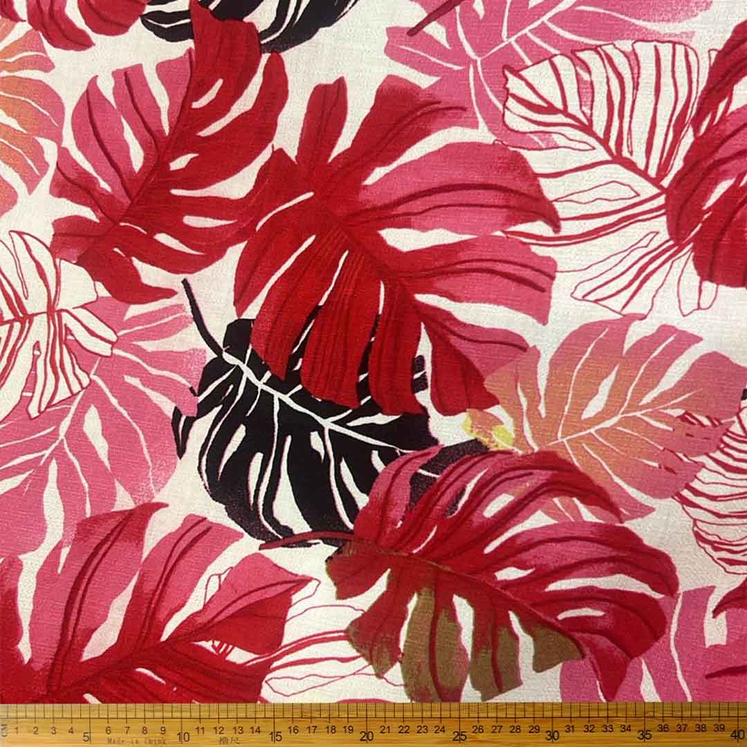 Dunhill Printed Tropical Red White 10 Dunhill Printed Tropical Red White 10