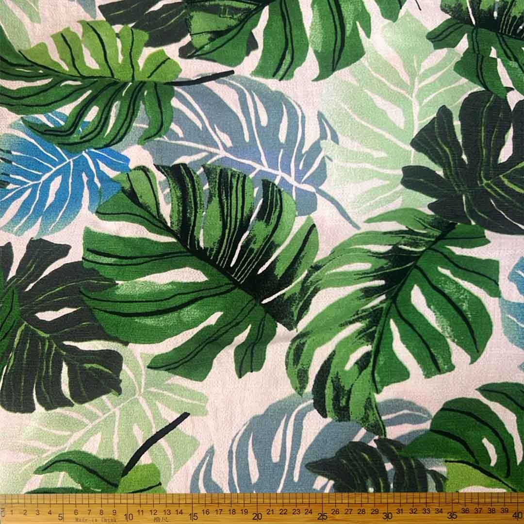 Dunhill Printed Tropical Green White 12 Dunhill Printed Tropical Green White 12