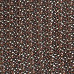 Chiffon Flock Floral Brique 15026/056 - Chiffon fabric Metro Lifestyle