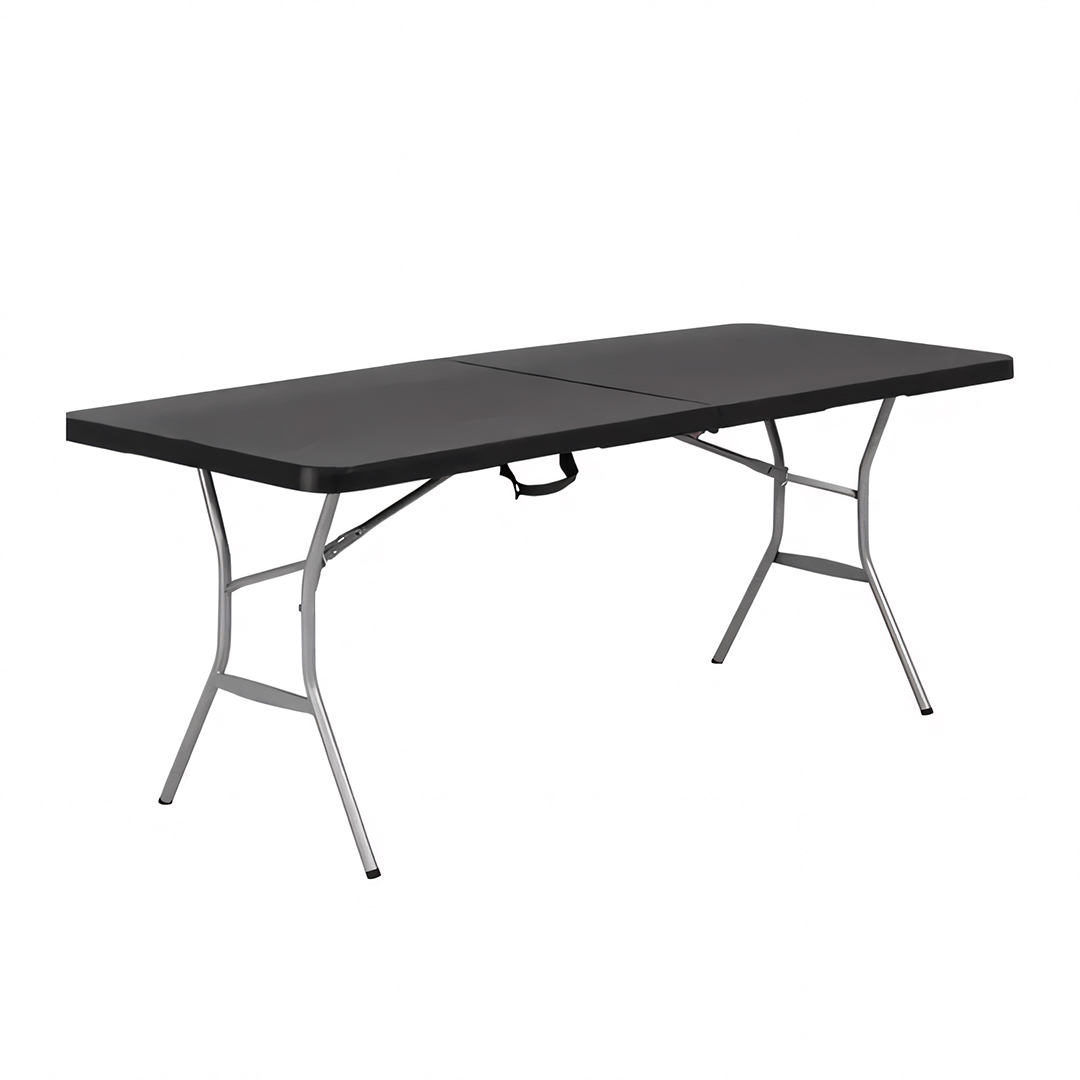 FU05250_1.jpg Folding Table 1.8m Black