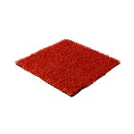 13MM Cross-Sport Red Grass Turf with a 4-meter width, ideal for high-traffic areas, sports fields, and landscaping.