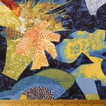 Multi Colour Fingerprint Polyester fabric with a vibrant design, perfect for reupholstering furniture like chairs, sofas, and cushion