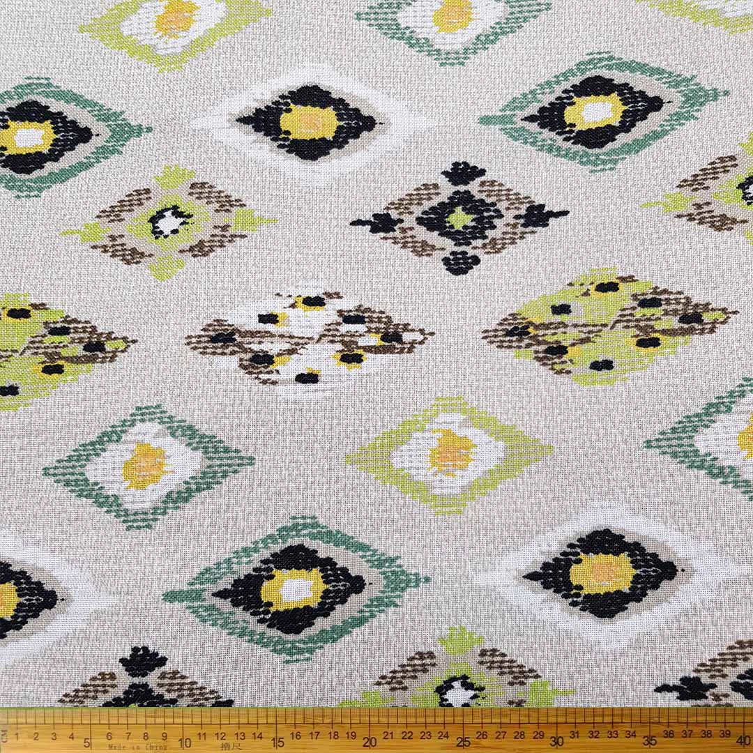 CU130320-4_1 MultiColoured Polyester-5 fabric featuring a vibrant mix of colors, ideal for reupholstering sofas, chairs, and cushions