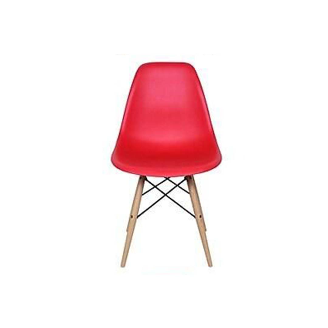 FU11048_1-1.jpg Chair Red 304 - Bold red chair with a modern design, offering ergonomic comfort and sturdy support for any contemporary space.