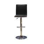Bar Stool Black 709 - Stylish and durable black bar stool, perfect for modern kitchens or bars with a comfortable seat and easy-to-clean surface.