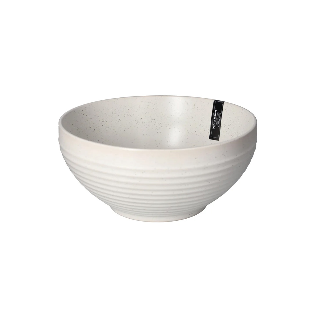 GL010073_1-1.jpg Ceramic Bowl 6 B40-6 - Stylish, durable bowl ideal for serving soups, salads, and desserts, with a simple design that complements any dining setting.