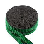 "Durable seat belt webbing in various colors and sizes for automotive, safety, and DIY applications."