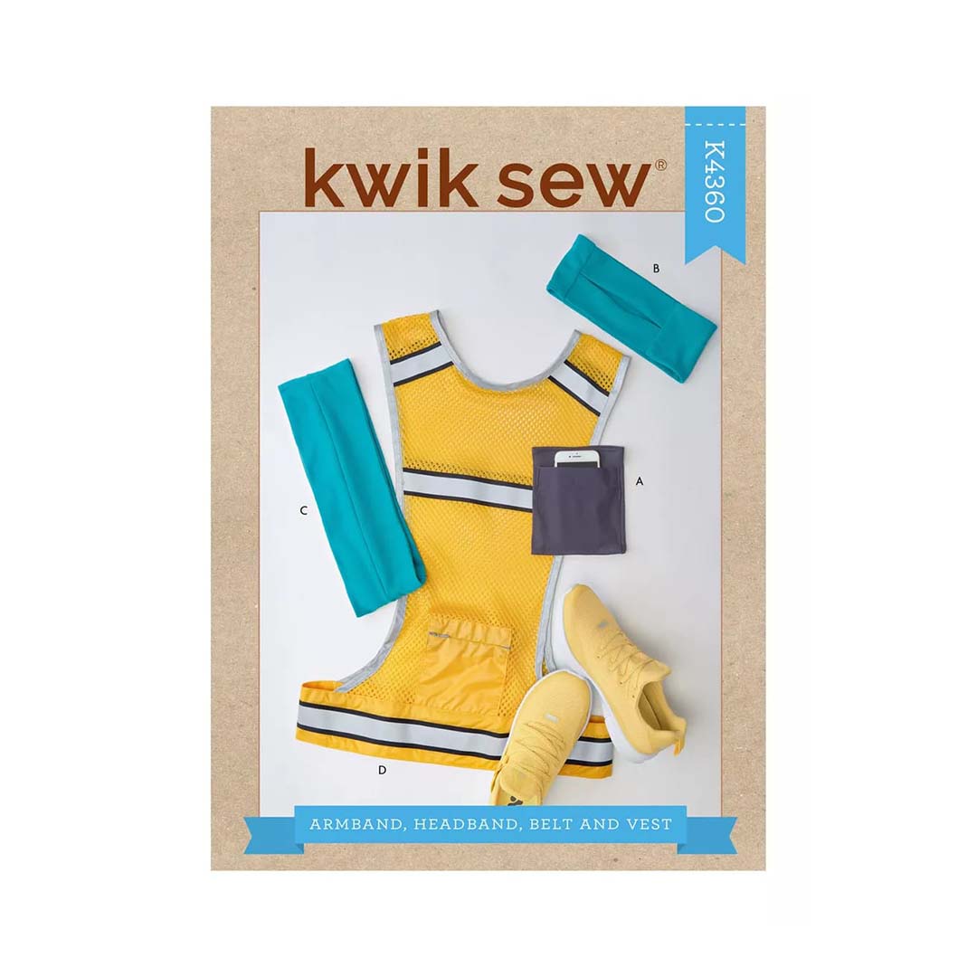 KWIK SEW 2 KwikSew Pattern HA0825-2 envelope displaying multi-style garment options in various sizes, available from Metro Lifestyle.